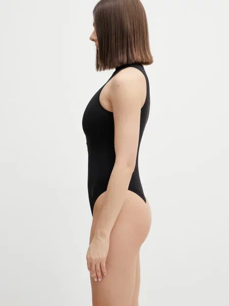 Body Vetements z logo czarny