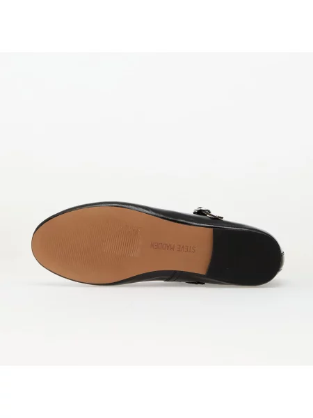 Sneakers Steve Madden Vinetta Black Leather EUR 38 μαύρο