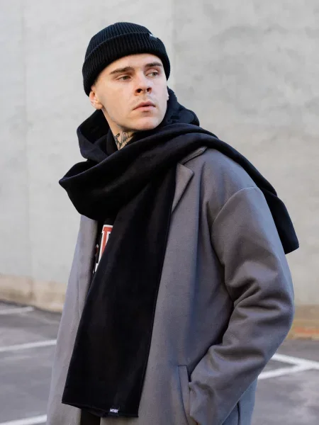 Шарф Without черный