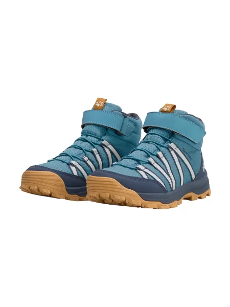 Jack Wolfskin туристически обувки за деца WILD HIKE синьо