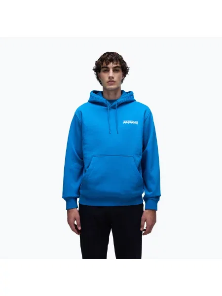 Férfi Napapijri B-Linth kapucnis melegítőfelső zafír B-Linth Hooded kék
