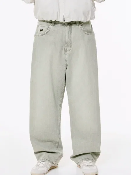 Pull&Bear Kavbojke pastelno zelena