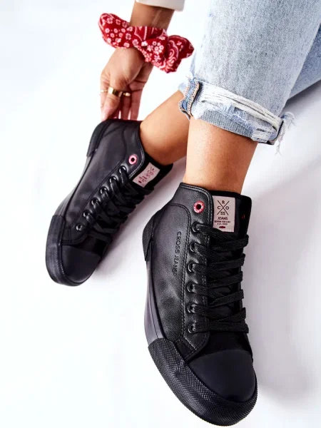 Tenisky Cross Jeans černé