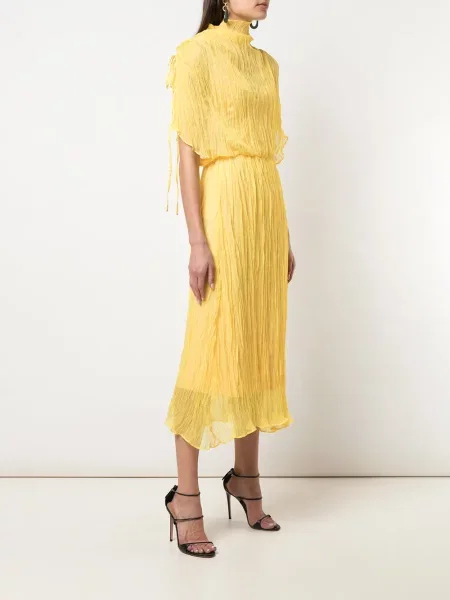 Rochie midi Ellery galben