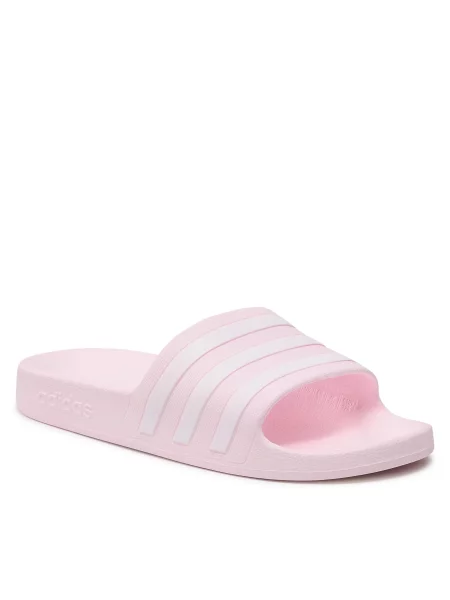Natikači adidas adilette Aqua Almost Pink/Cloud White/Almost Pink bela