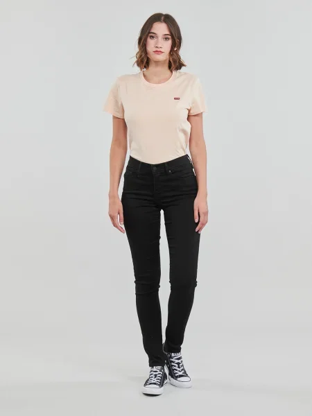 Skinny skinny farmernadrág Levi's® fekete