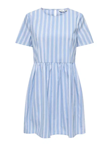 JDY Rochie JDYMio albastru deschis / gri închis alb