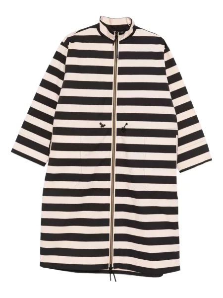 Parka Psophia w paski czarna