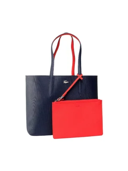 Lacoste torebka dwustronna czarna