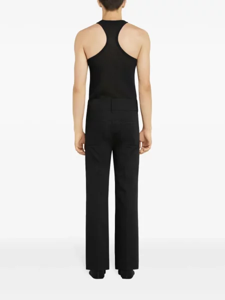 Košile Courrèges se síťovinou černá