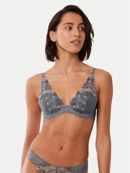 Triumph Liemenėlė su lankeliais Sensual Spotlight Pilka balta