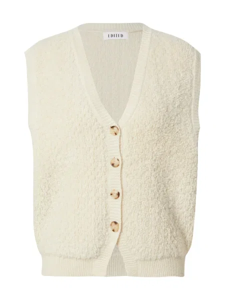 EDITED Geacă tricotată Yuna crem