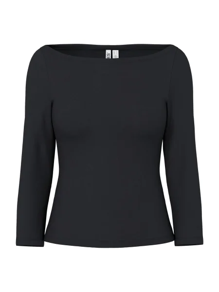 PIECES Tricou PCPHOEBE' negru