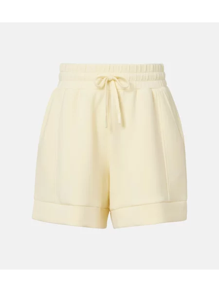 Pantaloni scurți Varley din jerseu galben