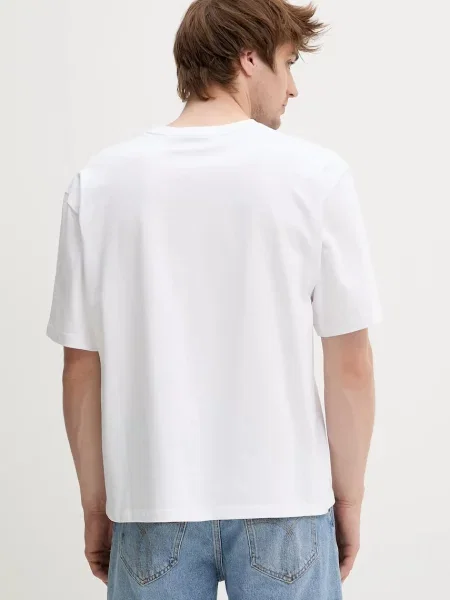 Tričko Fiorucci White Dreaming Print Boxy Fit T-Shirt s potiskem bílá