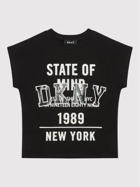 DKNY T-shirt M Relaxed Fit crna