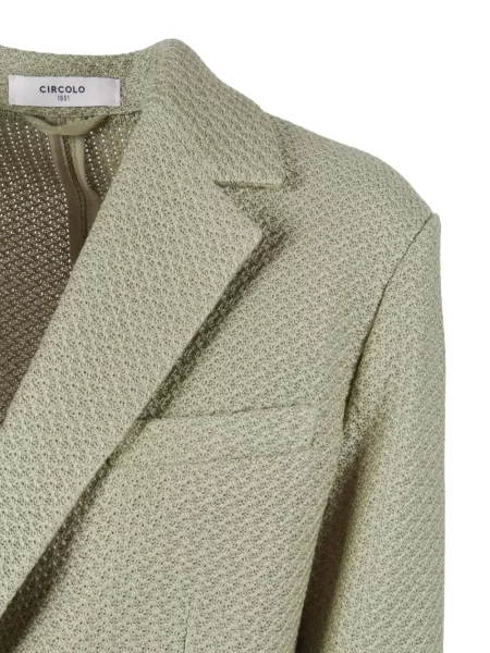 Dzianinowa kurtka Circolo 1901 zielona