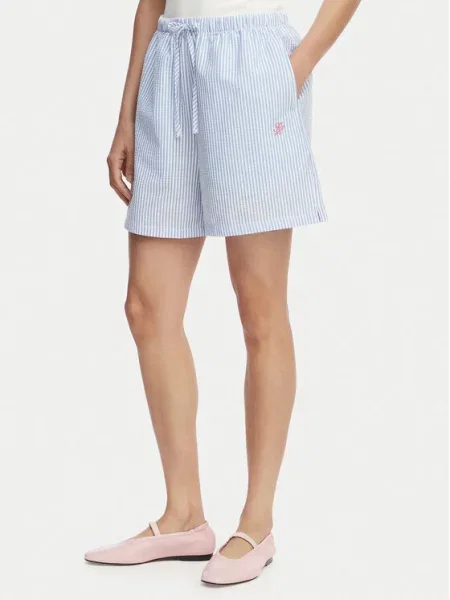 Tommy Hilfiger Szorty SUMMER niebieskie