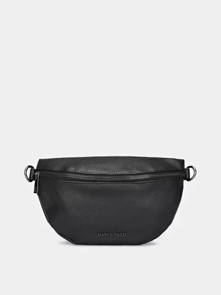 Marco Tozzi Поясна сумка Синтетичний чорний