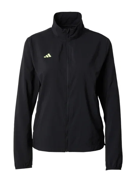 ADIDAS PERFORMANCE Športna jakna Adizero Essentials limeta črna