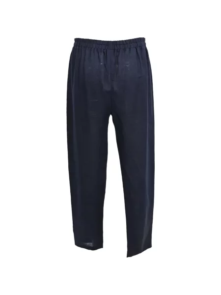 Pantaloni Mansur Gavriel cu cordon albastru