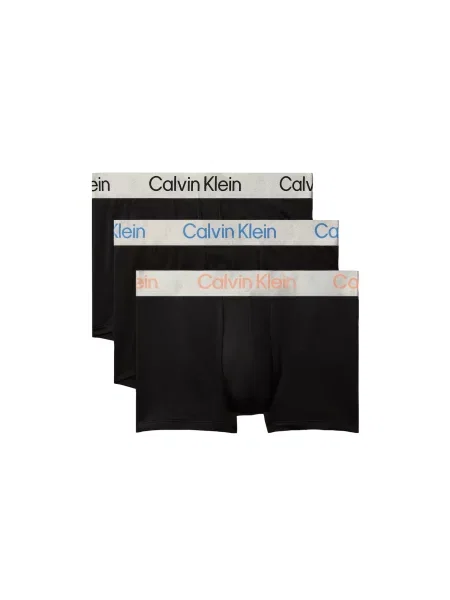 Calvin Klein Underwear Boxeri albastru / gri deschis / portocaliu deschis negru