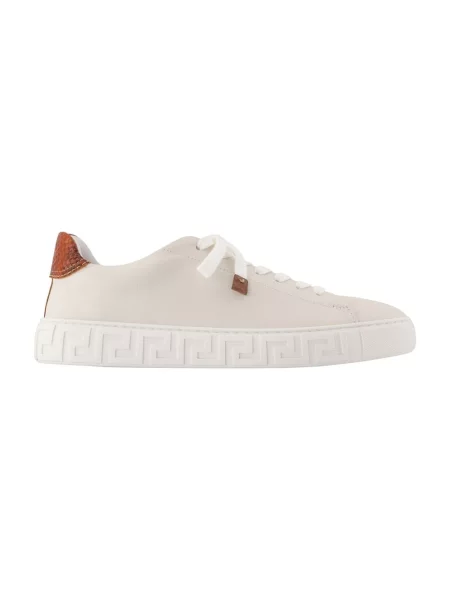 Sneakersy Versace skórzane białe