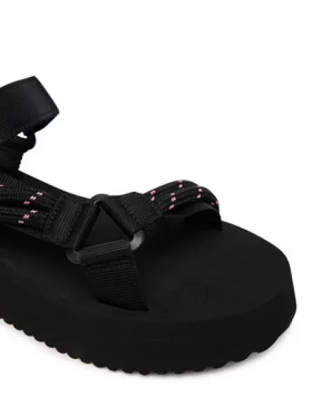 Tommy Jeans Sandali Tjw Eva Rope Sandal črna