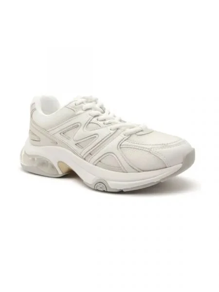 Michael Kors Sneakers KIT TRAINER cu adaos de piele alb