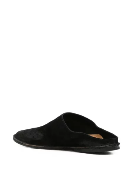 Slip-on мюли Marsell с протрити краища черно
