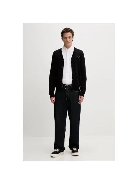Fred Perry Koszula Regular Fit beige biała