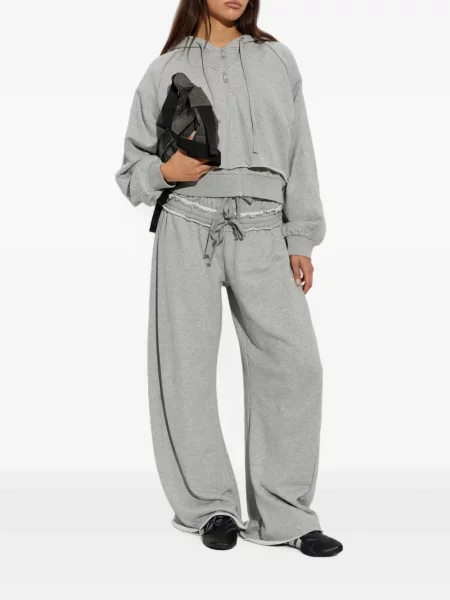 Pantaloni Adidas alergare gri