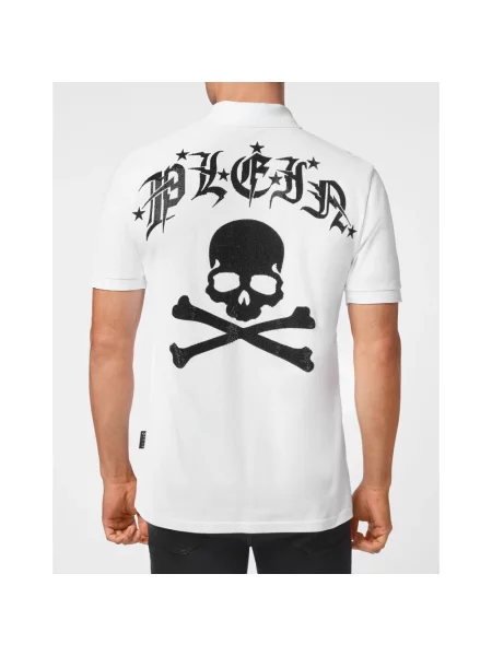 Koszulka polo Philipp Plein biała