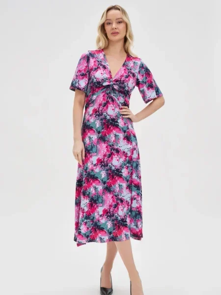 Rochie Marisse de costum fucsie