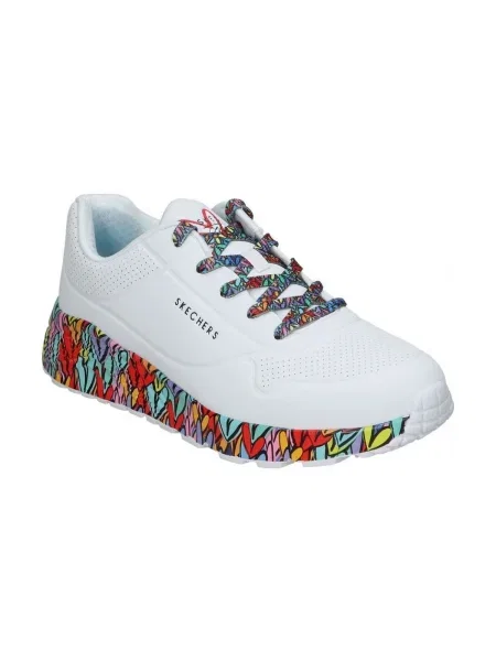 Félcipő Skechers fehér