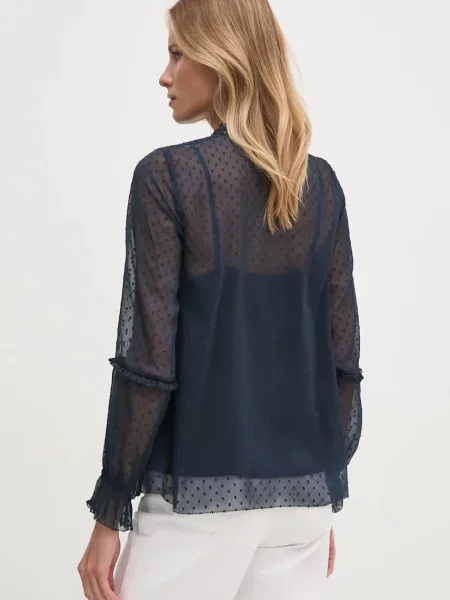 Блузка Pepe Jeans ODETTE однотонна синій