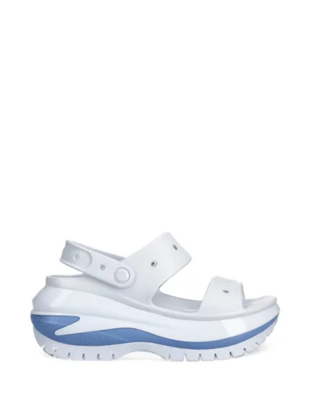 Sandale Crocs cu platformă alb
