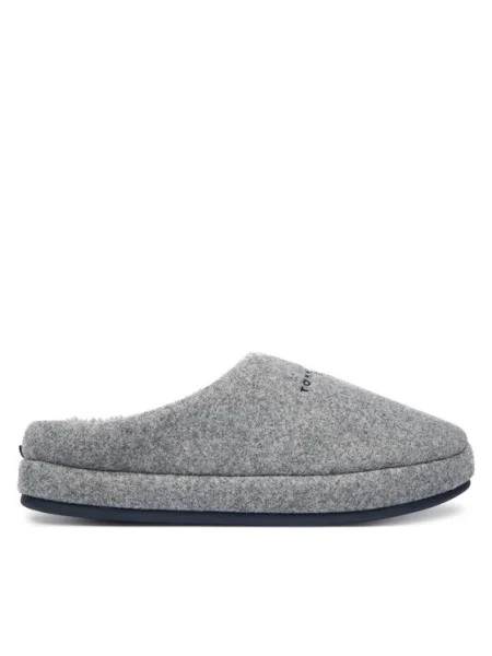 Пантофи Tommy Hilfiger FELT HOUSE SHOE сиво