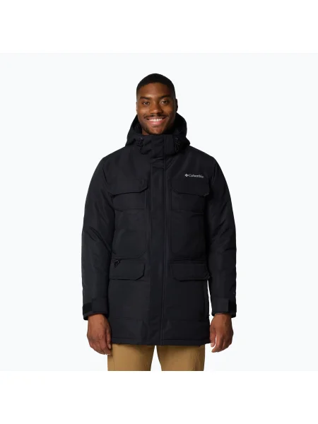 Palton pentru bărbați Columbia Landroamer II Dwn Prka black negru