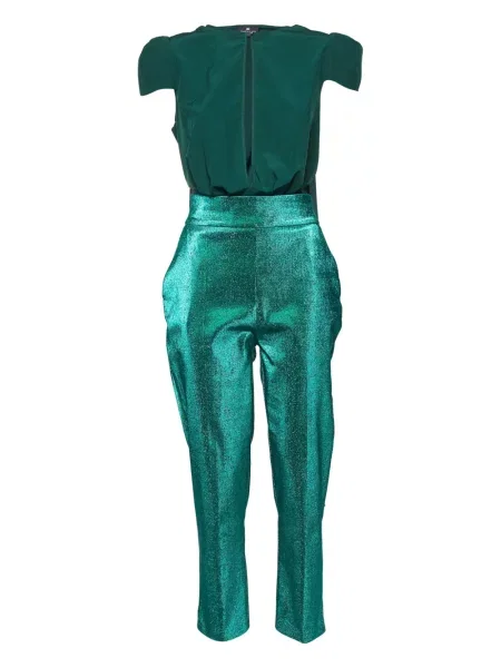 Pantaloni Elisabetta Franchi verde