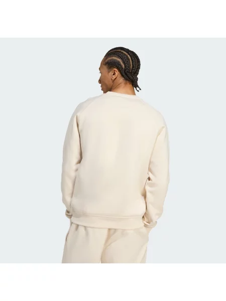 Bluza Trefoil Essentials Crew biała