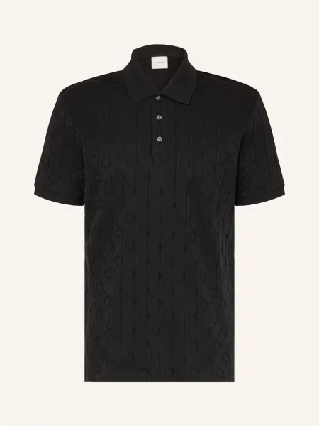 Calvin Klein Jerseyové Polo Tričko černá