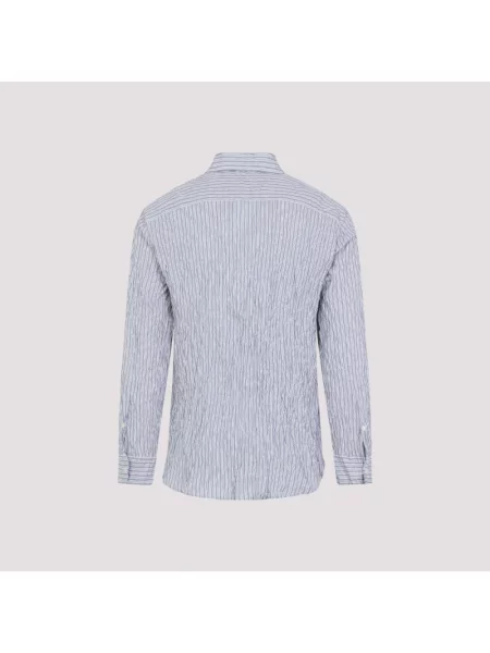 Koszula Bottega Veneta niebieska