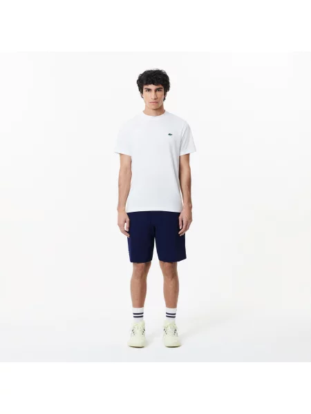 Lacoste Szorty Sportowe Ultra Dry I Regular Fit granatowy