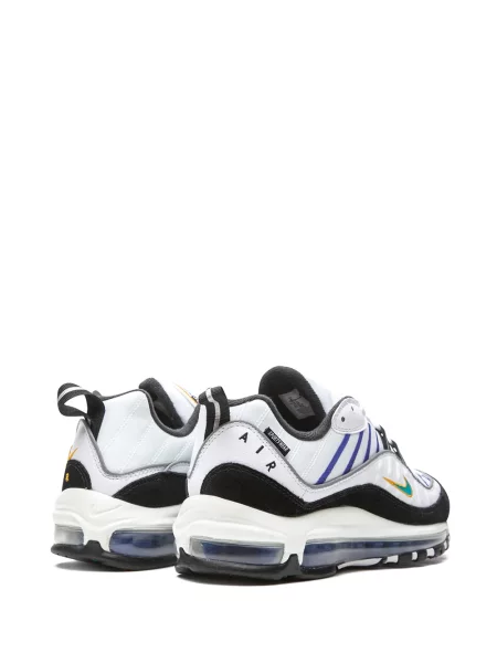Pantofi alergare Nike Air Huarache în carouri alergare alb
