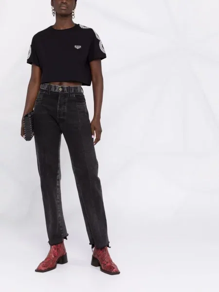 Marškinėliai Philipp Plein su spygliais