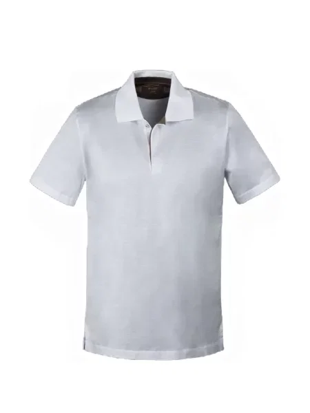 Tricou polo Moorer alb