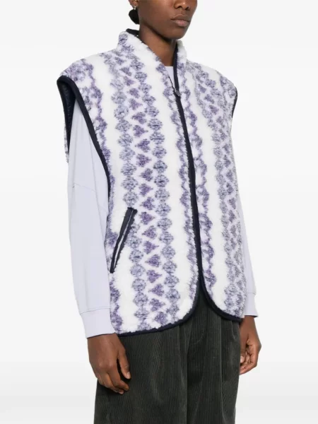 Vestă Isabel Marant fără mâneci alb