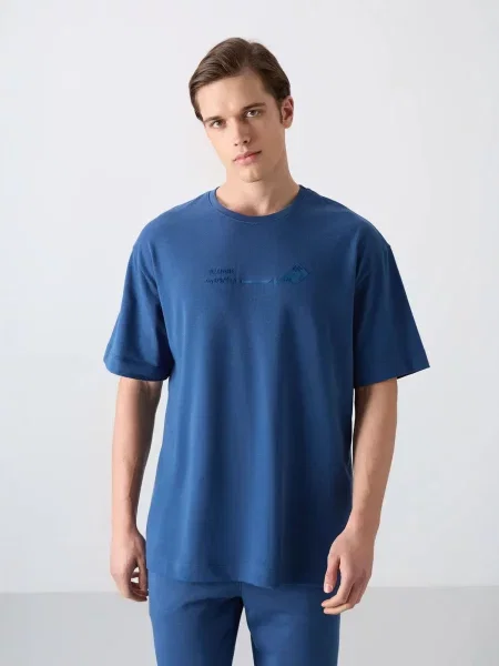 Tommy Life Tričko tmavě modrá