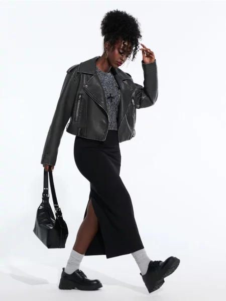 Ажурна спідниця чорний